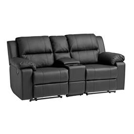 BATUM sofa 2-pers. v/vippufunktión svart