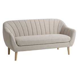 EGEDAL sofa 2,5-pers beige/eik