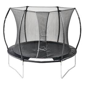FALK Ø250cm trampolin v/sikkerheitsnet svart